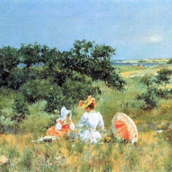 The Tale by William Merritt Chase
