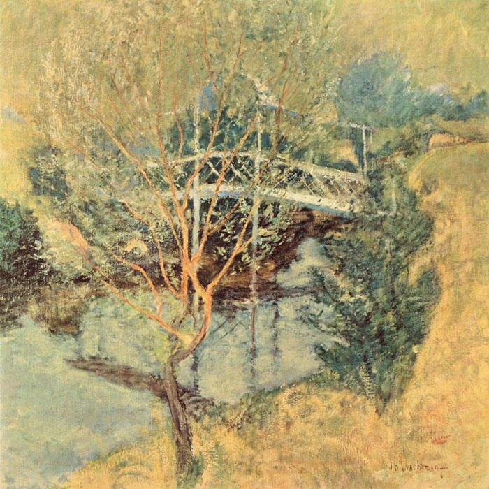 The White Bridge by Twachtman