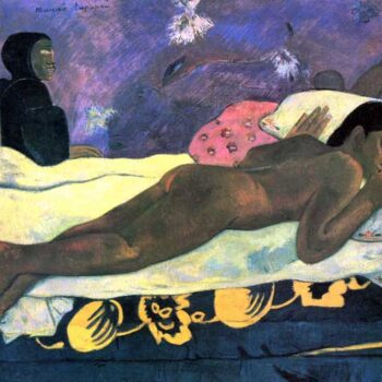 Manao Tupapau by Gauguin