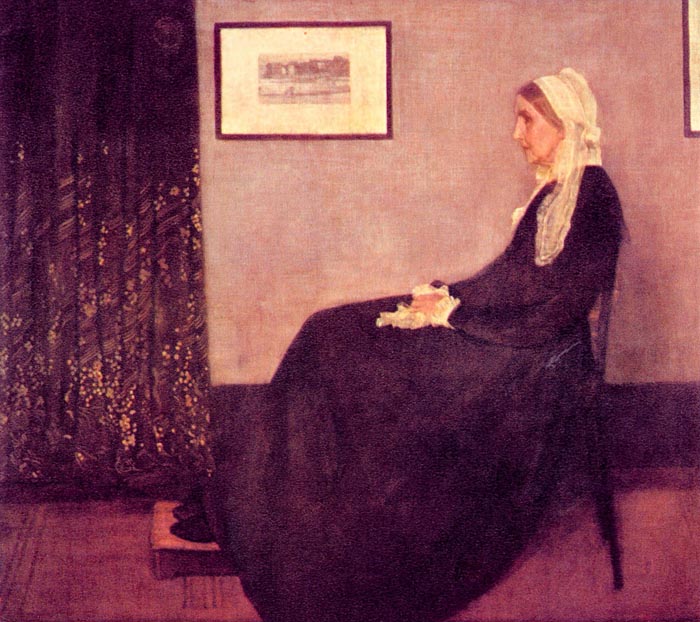 Whistler's Mother by James Abbot Mcneill Whistler