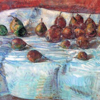 Winter Sickle Pears by Hassam