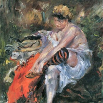 After The Bath by Lovis Corinth