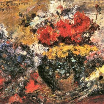 Autumn Flowers by Lovis Corinth