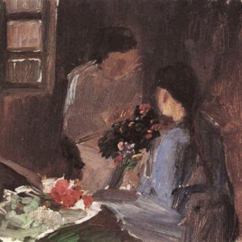 Flower Arrangement by Anna Ancher