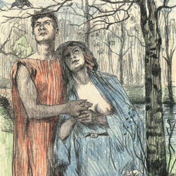 Forest Scene by Lovis Corinth