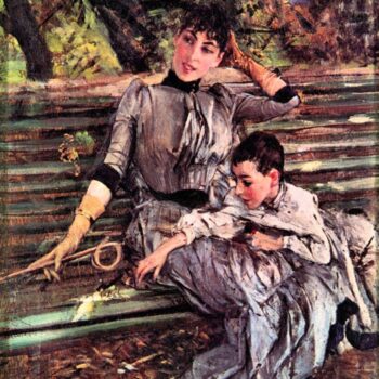 In The Garden by Giovanni Boldini