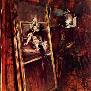 Inside The Studio of The Painter with 'Youth Errazuriz' by Giovanni Boldini