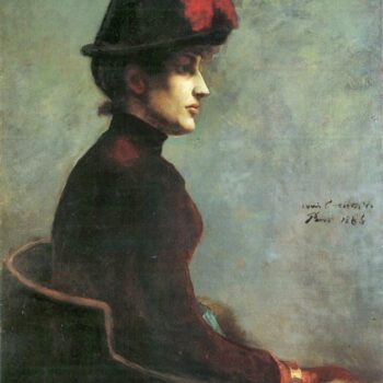 Ladies Portrait by Lovis Corinth