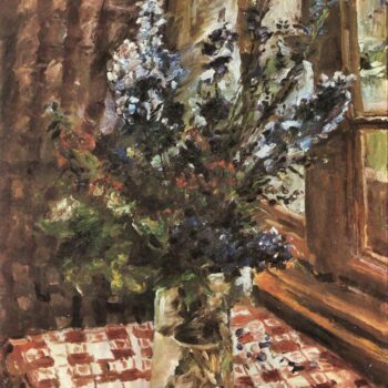 Larkspur by Lovis Corinth