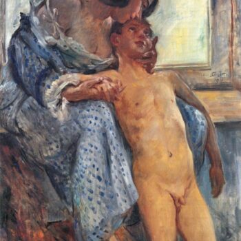 Mother Love by Lovis Corinth
