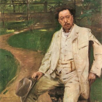 Portrait of The Pianist Conrad Ansorge by Lovis Corinth