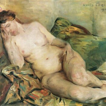Resting by Lovis Corinth