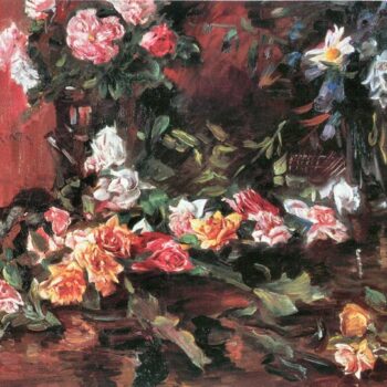 Roses 2 by Lovis Corinth
