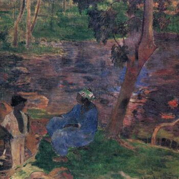 Pond Shore by Gauguin