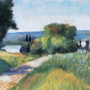 Sea and Landscape by Lesser Ury