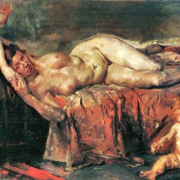 The Nudity by Lovis Corinth