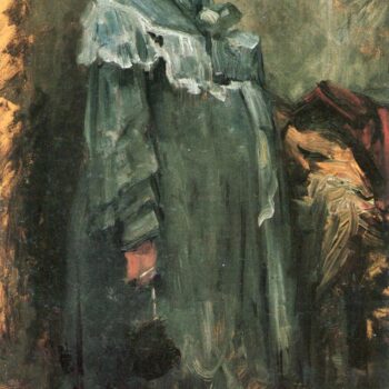 The Silk Coat by Lovis Corinth