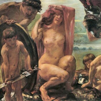 The Weapons of Mars by Lovis Corinth