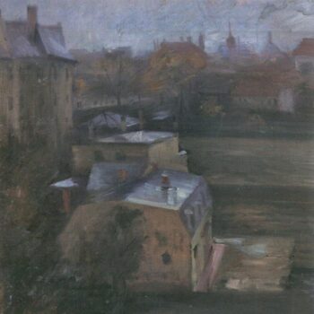 View from The Studio in Munich by Lovis Corinth