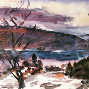 Walchensee [1] by Lovis Corinth