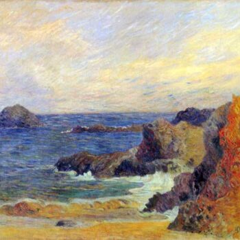 Rocky Coast by Gauguin