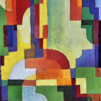 Colored Forms (I) by August Macke