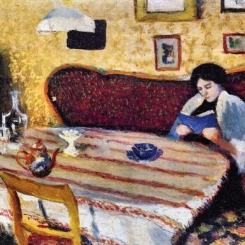 Our Living Room in Tegernsee by August Macke