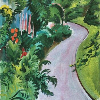 Path in The Garden by August Macke