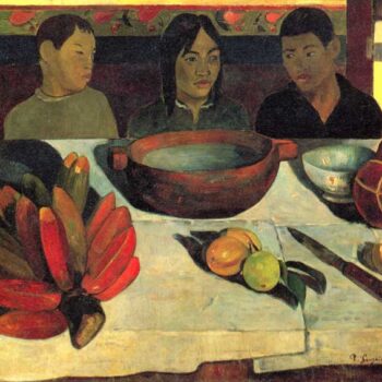 Still Life with Banana by Gauguin