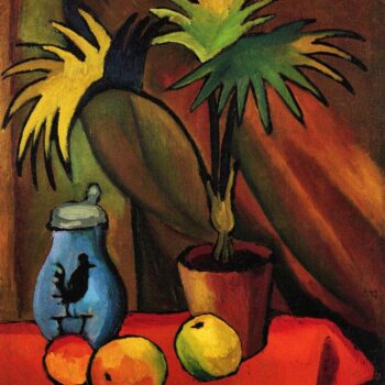 Still Life with Palms by August Macke