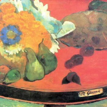 Still Life with Fete by Gauguin