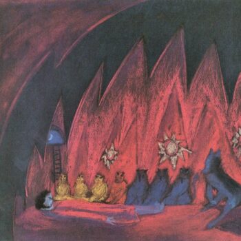 The Dreaming Boy Iv by Walter Gramatte