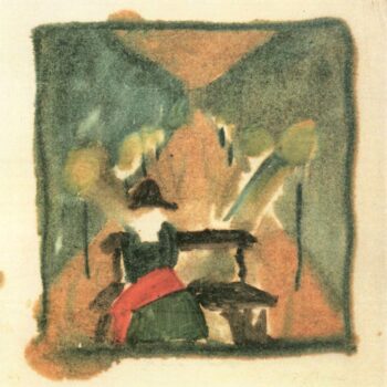 The Man in The Carriage by Walter Gramatte