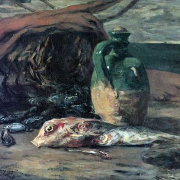 Still Life with Fish by Gauguin