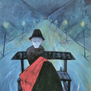 The Man in The Carriage Ii by Walter Gramatte