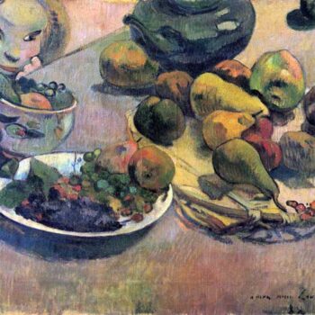 Still Life with Fruit by Gauguin