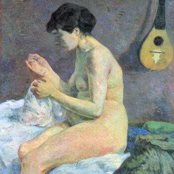 Study of a Nude by Gauguin