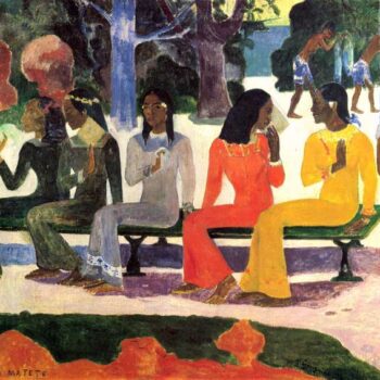Ta Matete by Gauguin