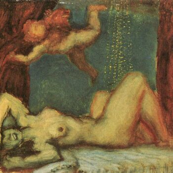 Danae by Franz Von Stuck