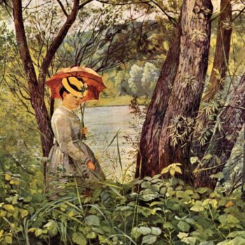 In The Sunshine by Hans Thoma