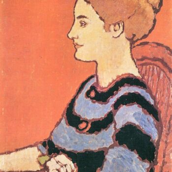Lady in Blue by Joseph Rippl-Ronai