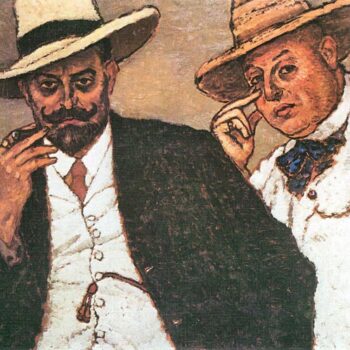 Lajos Und Odon by Joseph Rippl-Ronai