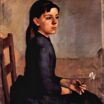 Louise-Delphine Duchosal by Ferdinand Hodler