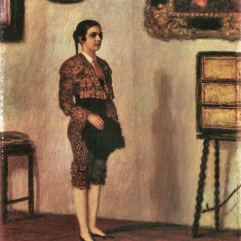 Mary as a Bullfighter by Franz Von Stuck