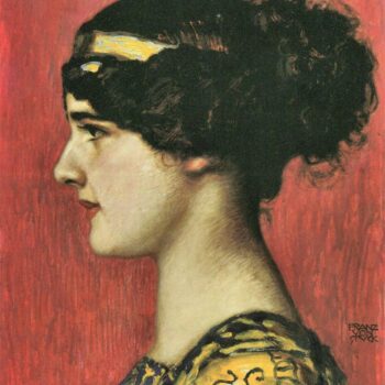 Mary as a Greek by Franz Von Stuck