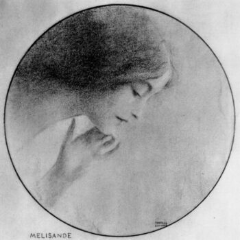 Melisande by Fernand Khnopff