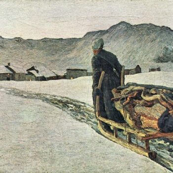 Return from The Forest by Giovanni Segantini