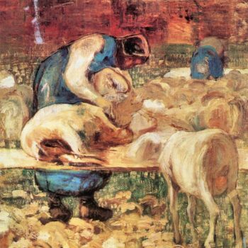 Shearing by Giovanni Segantini