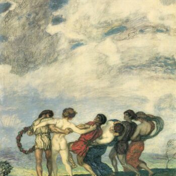 Springtime by Franz Von Stuck