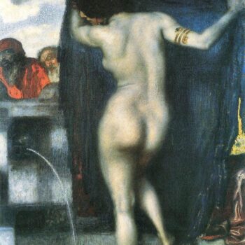 Susanna in The Bath [1] by Franz Von Stuck
